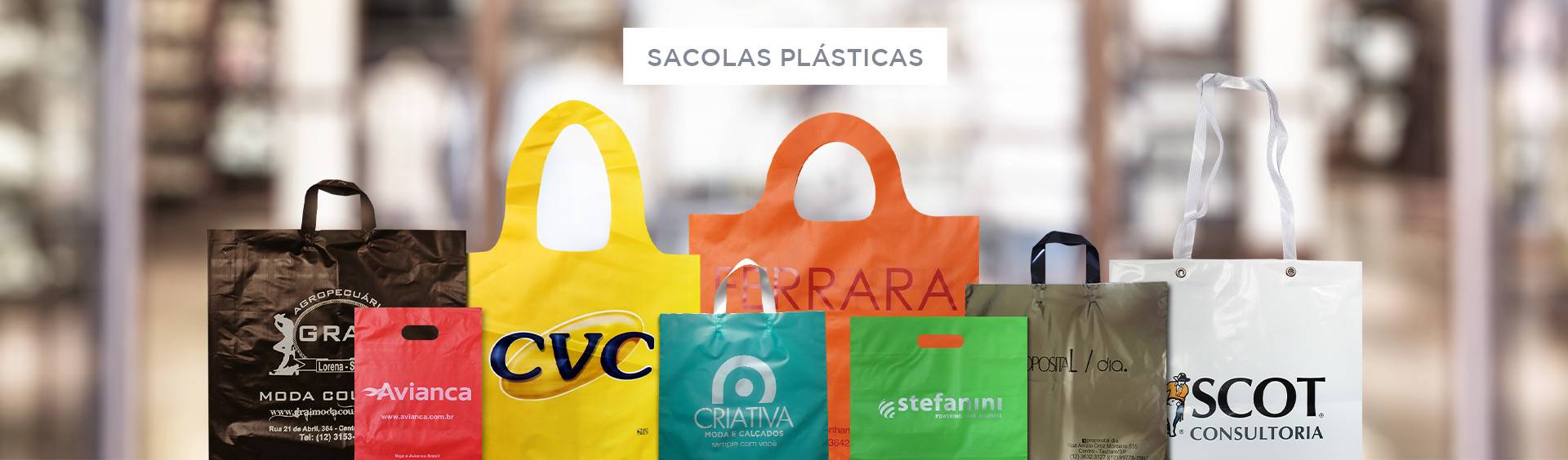 sacolas plásticas personalizadas